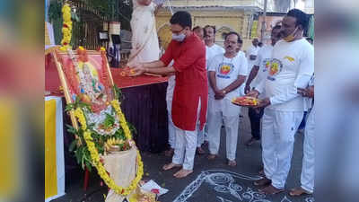 ಮೈಸೂರಲ್ಲಿ ರಥಸಪ್ತಮಿ ಸಂಭ್ರಮ..! ಸಾಮೂಹಿಕ ಸೂರ್ಯ ನಮಸ್ಕಾರದಲ್ಲಿ ಯದುವೀರ್‌ ಭಾಗಿ