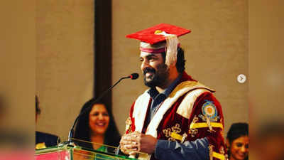 डी. वाय पाटील विद्यापीठाकडून आर. माधवनला डी लिट पदवी प्रदान