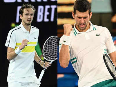 Medvedev vs Djokovic In Australian Open final: सिटसिपास को रौंद ऑस्ट्रेलियाई ओपन के फाइनल में दानिल मेदवेदेव, जोकोविच से मुकाबला