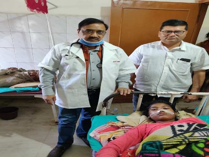 पेट में तेज दर्द होने के बाद बक्सर से आरा लायी गई थी लड़की