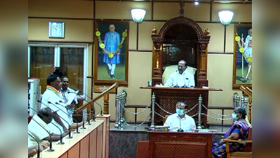 Puducherry : पुदुच्चेरीत काँग्रेस सरकार कोसळलं, मुख्यमंत्री नारायणसामींचा राजीनामा
