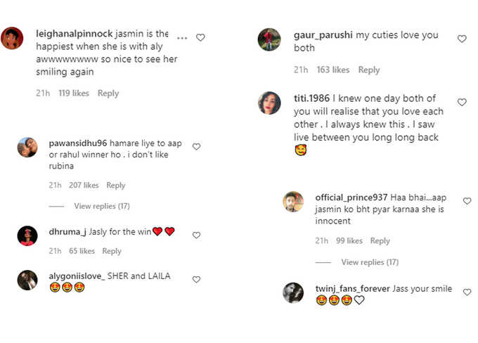 jasly comments