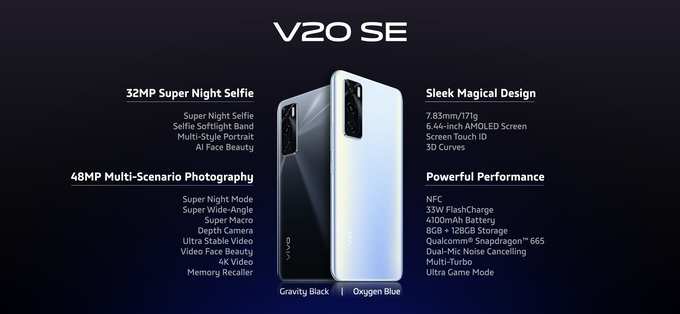 Vivo V20 SE Specifications