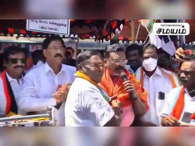 பாஜக சதி மக்களுக்கு தெரியும்: திருமாவளவன் எச்சரிக்கை