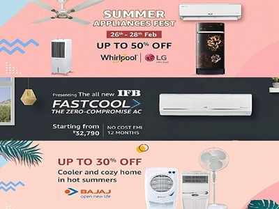 Amazon पर लगी Summer Sale में धांसू कंपनी के AC, Coolers, फ्रिज पर बंपर छूट, देखें डीटेल