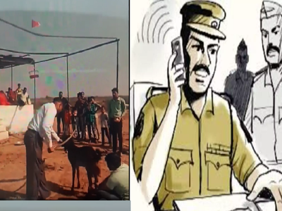 kota news : तलवार से बकरे की बलि देने वाले थाना प्रभारी पर गिरी गाज, वायरल वीडियो से खुला राज