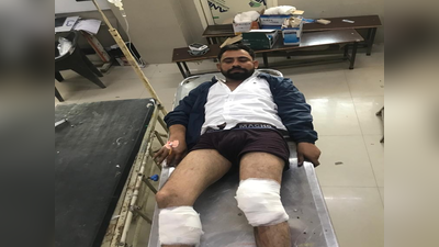 Agra News : दो जगहों पर पुलिस मुठभेड़ में मुकेश ठाकुर गैंग के दो लुटेरे अरेस्ट, 1 घायल