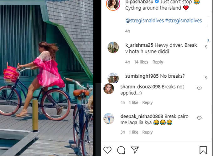 Bipasha Basu gets trolled On her cycling video