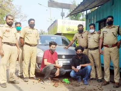 നിയന്ത്രണങ്ങൾക്കിടെ മയക്കുമരുന്ന് കടത്ത് കൂടുന്നു; മാരക ലഹരി വസ്തുക്കളുമായി കോഴിക്കോട്, തൃശൂർ സ്വദേശികൾ അറസ്റ്റിൽ