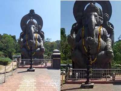 38 അടി ഉയരം! ദക്ഷിണേന്ത്യയിലെ ഏറ്റവും വലിയ ഗണപതി ശില്‍പം ഇവിടെയുണ്ട്... വീഡിയോ കാണാം