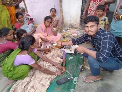 చనిపోయిన మహిళకు పింఛన్, వేలిముద్ర తీసుకొని మరీ.. వాలంటీర్ అత్యుత్సాహం