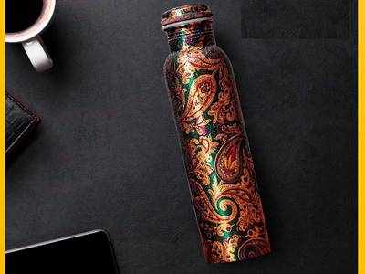 Copper Bottle से पानी पीने के हैं ढेरों फायदे, हैवी डिस्काउंट पर खरीदें