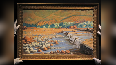विन्सटन चर्चिल की पेंटिंग ने बनाया नया रेकॉर्ड, 1.15 करोड़ डॉलर में बिकी