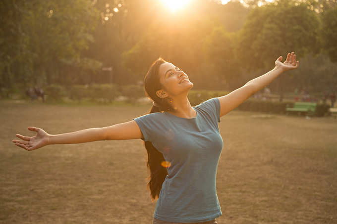 6 . Carefree and free woman Istock
