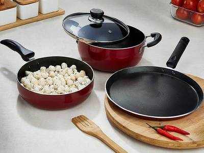 बाजार से आधी कीमत में खरीदें ये नॉन स्टिक Cookware Sets