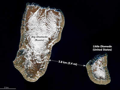 Yesterday and Tomorrow Islands: 3 मील दूर दो टापू, फिर भी वक्त में 21 घंटे का अंतर कैसे?