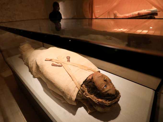 मिस्र के लोग लाश को 70 द‍िन में इस तरह से बनाते थे ममी