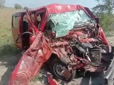 Bhind: मुंबई से कार से नेपाल जा रहा था परिवार, अज्ञात वाहन की टक्कर में 4 की मौत