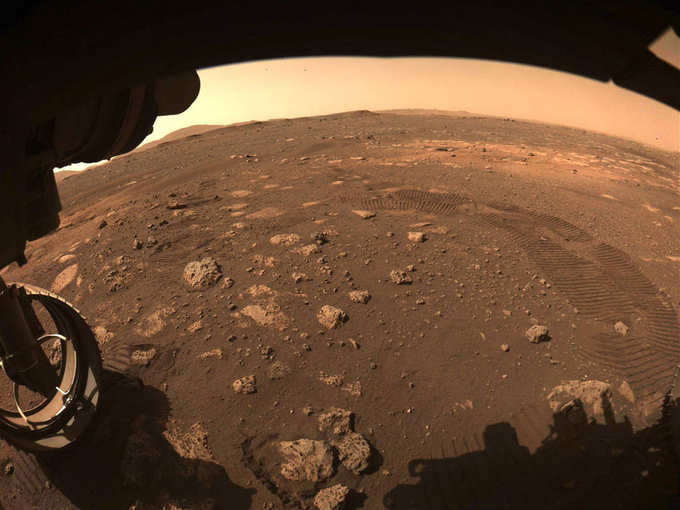 मंगल पर पहली वॉक