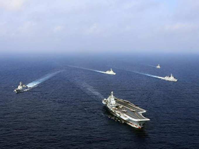 2015 के बाद से चीन ने नौसैनिक ताकत में अमेरिका को पछाड़ा
