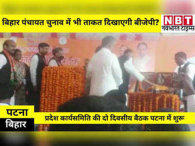 Panchayat Election: गुजरात में जीत से गदगद BJP अब बिहार में दिखाएगी ताकत? प्रदेश कार्यसमिति की दो दिवसीय बैठक शुरू