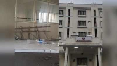 छतरपुर जिला अस्पताल बना अय्याशी का अड्डा, पांचवीं मंजिल से मिली कई आपत्तिजनक चीजें