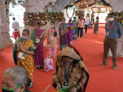 भराडी देवीचा जत्रोत्सव साध्या पद्धतीने होतोय साजरा