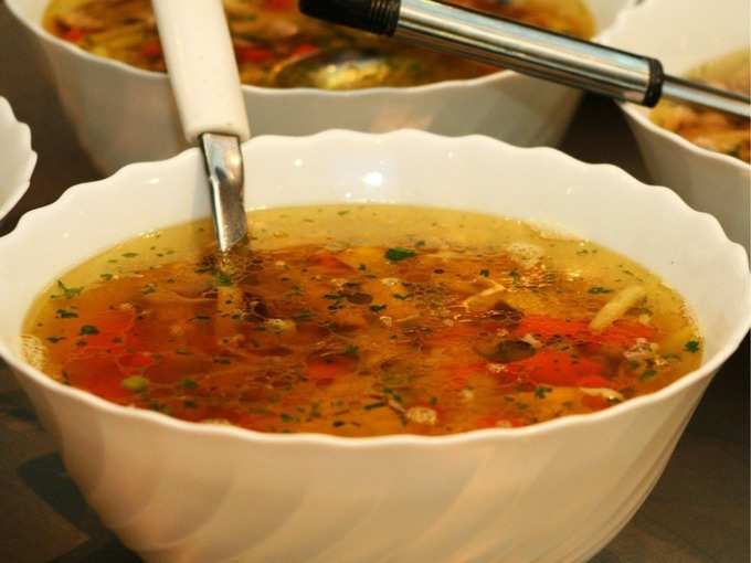 एंटी- इन्फ्लेमेट्री हाइड्रेटिंग फूड सूप