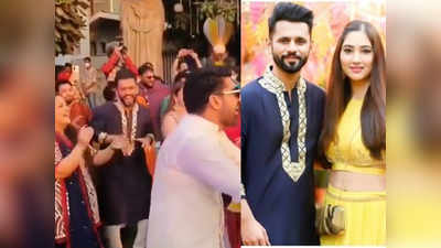 Video: राहुल वैद्य-दिशा परमार ने दोस्‍त की शादी में में मचाया धमाल, रंगीन हुई शाम