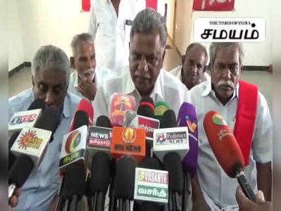 கலவரம் பண்ணியாவது ஆட்சியைப் புடிக்க பாப்பாங்க: முத்தரசன் காட்டம்