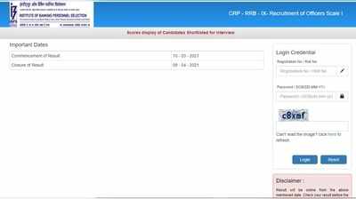 IBPS RRB Officer Scale-1 scorecard: ये रहा डाउनलोड लिंक, कुल 3800 पदों पर होगी भर्ती