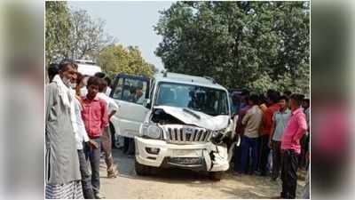 Sitapur News: स्कॉर्पियो-कार में आमने-सामने की टक्कर, बीजेपी विधायक के भांजे की मौत, 6 लोग घायल