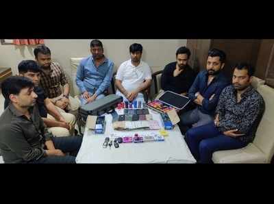 హైదరాబాద్: సంతోష్ దాబాపై పోలీసుల దాడి.. యజమాని సహా 8 మంది అరెస్ట్