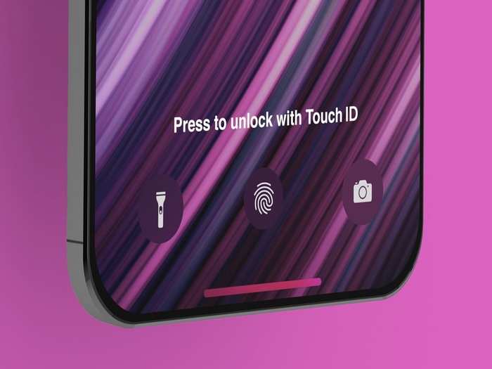 iphones with in display fingerprint Scanner iPhone 13