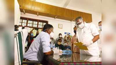 Kerala Election: फेस शील्ड, कोविड गाइडलाइन... सीएम पिनाराई विजयन ने दाखिल किया अपना नामांकन पत्र
