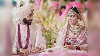 Bumrah Wedding Photos: जसप्रीत बुमराह आणि संजना विवाहबद्ध  झाले, पाहा लग्नाचे फोटो