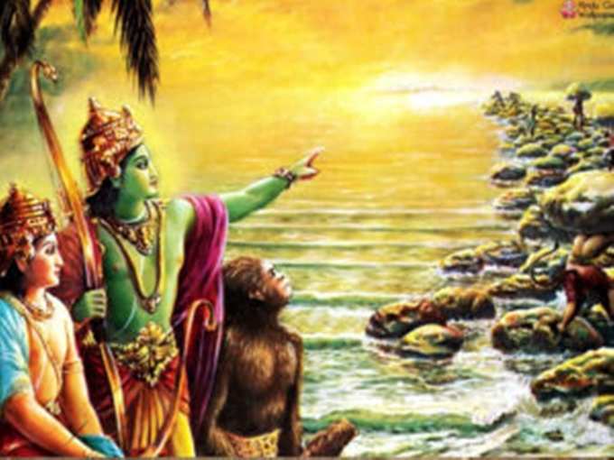 केलानी में बनी है भगवान राम और विभीषण की प्रतिमा