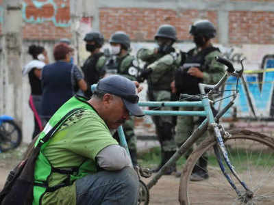 मेक्सिको में पुलिस वाहन पर हुए भीषण हमले में 13 अधिकारियों की मौत, ड्रग्‍स माफिया पर शक