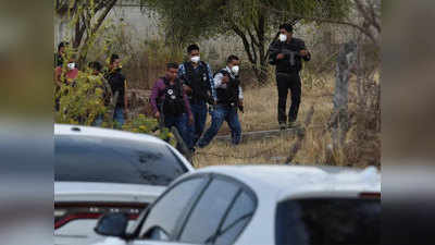Attack on police मेक्सिको: ड्रग्ज माफियांचा पोलिसांवर हल्ला; १३ जण ठार