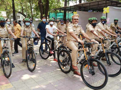 Pune Police: पुण्यातील या भागात आता पोलिसांची सायकलवरून गस्त!