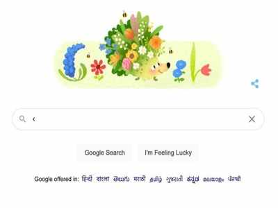 Spring Season 2021: Google ने कुछ इस तरह किया वसंत ऋतु का स्वागत, बनाया यह शानदार Doodle