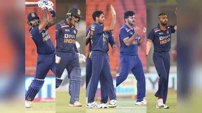 भारत ने टी20 सीरीज में किया इंग्लैंड को पस्त, इन 5 खिलाड़ियों ने दिखाया दम