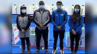 ISSF Shooting World Cup : सौरभ और मनु भाकर की जोड़ी ने 10 मीटर पिस्टल मिश्रित स्पर्धा में जीता गोल्ड