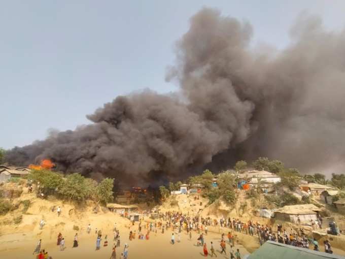 Coxs Bazar fire 1