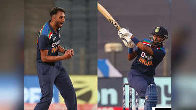 Prasidh Krishna And Krunal Pandya Shine: 14 ओवरों में बन गए थे 135 रन, फिर यूं प्रसिद्ध कृष्णा और शार्दुल ठाकुर ने पलट दिया मैच