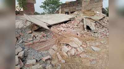 Ghazipur news: अवैध निर्माण गिराने गए दल पर हमला, एक एसआई के हाथ में फ्रैक्‍चर
