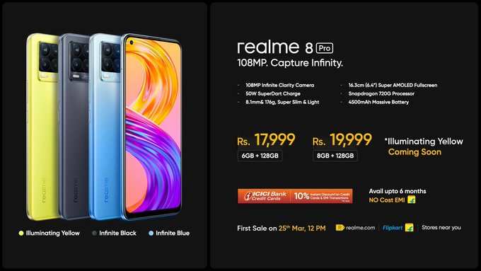 Realme 8 Pro Specifications