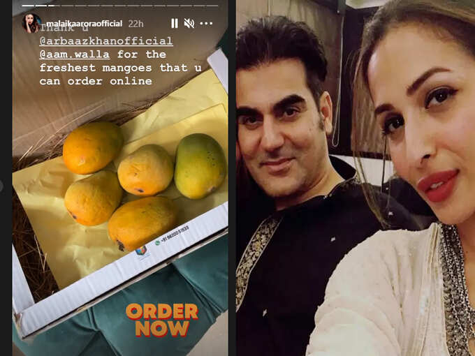 Arbaaz sends gift to Malaika Arora