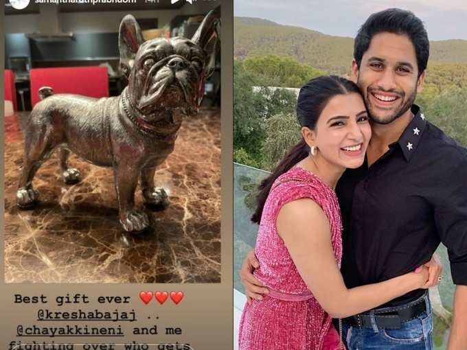 Samantha Akkineni fights with Naga chaitanya