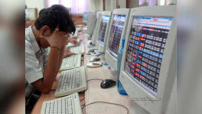Sensex Fall लॉकडाउनची टांगती तलवार ; सेन्सेक्स ६०० अंकांनी आपटला, तासाभरात एक लाख कोटींचा चुराडा